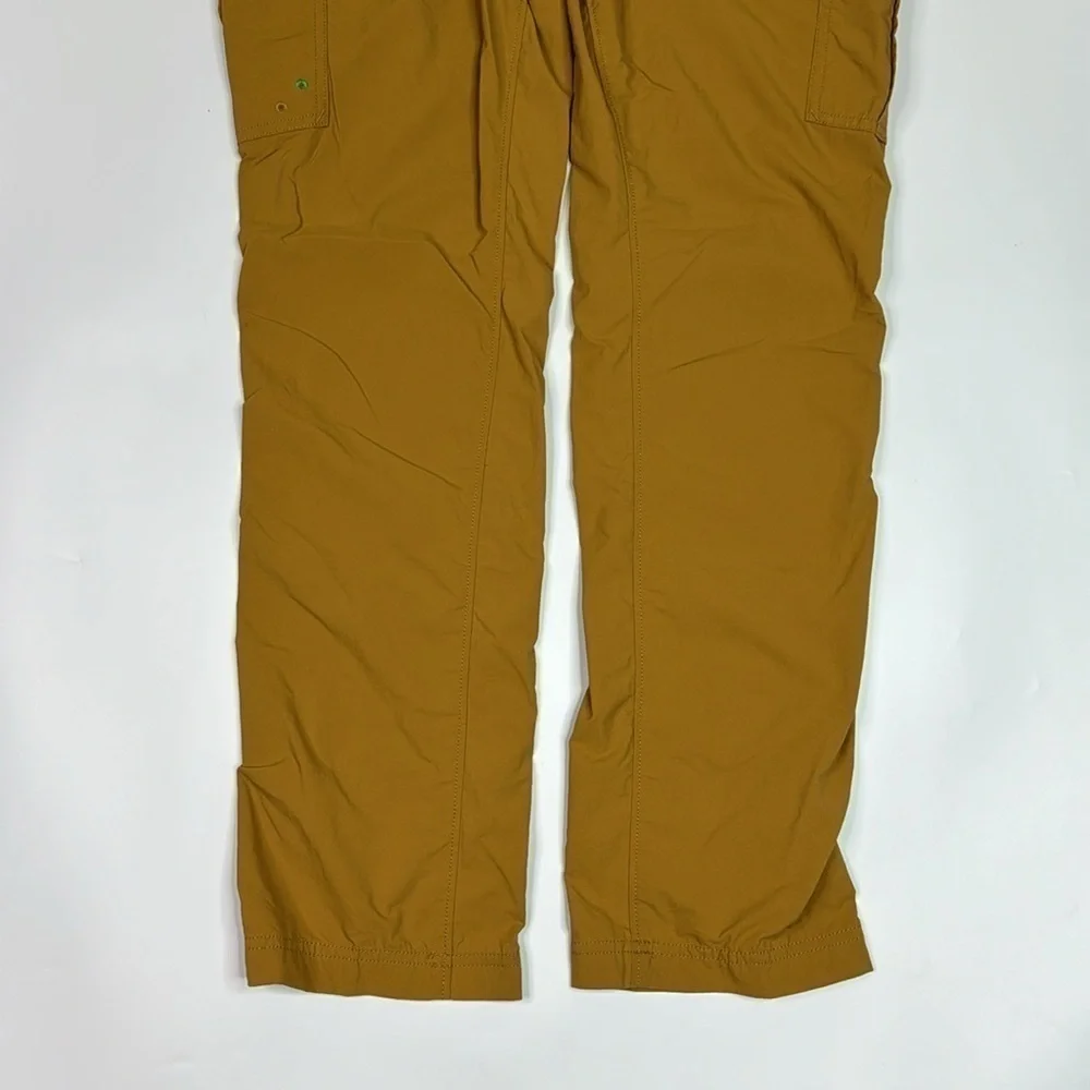 Exofficio Amphi Mustard Yellow Hiking Adventure Pants Size 28x32